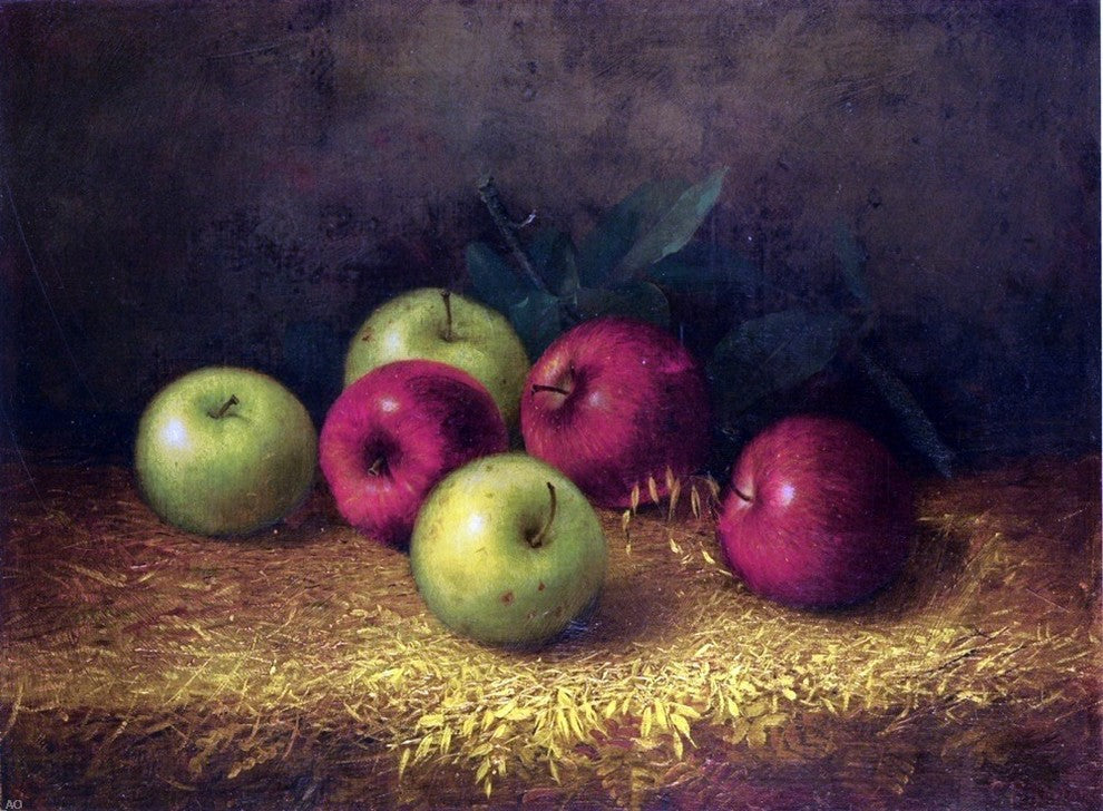 Charles Ethan Porter Apples on the Ground, 21"x28" Gallery Wrapped Canvas