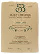 Sleep & Beyond Organic Cotton Duvet Cover, Ivory, Twin 66"x86"