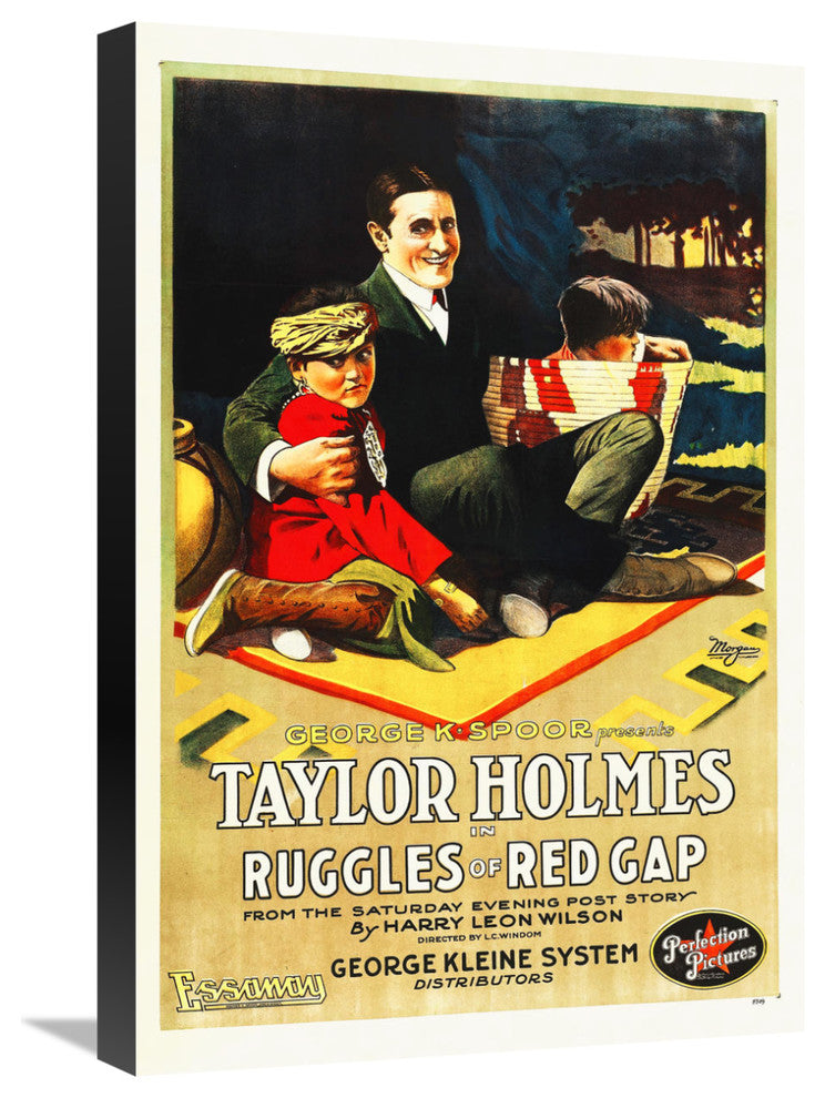 "Ruggkes of Red Gap" Stretched Canvas Giclee by Hollywood Photo Archive, 16"x24"