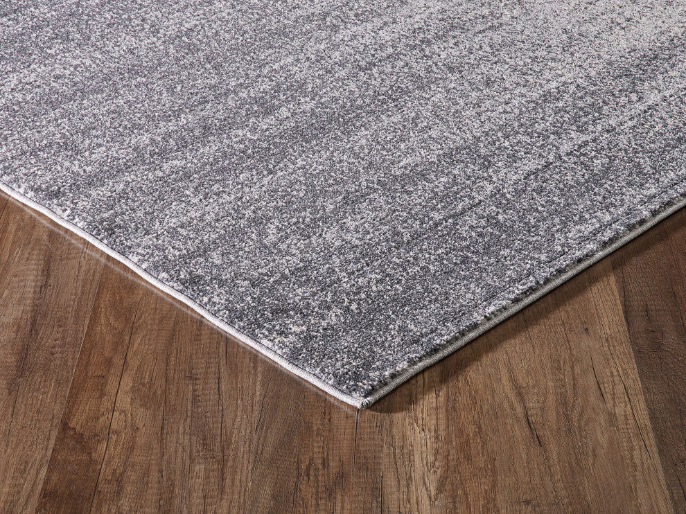 Abani Quartz QRZ130A Shades of Grey Ombre Contemporary Area Rug