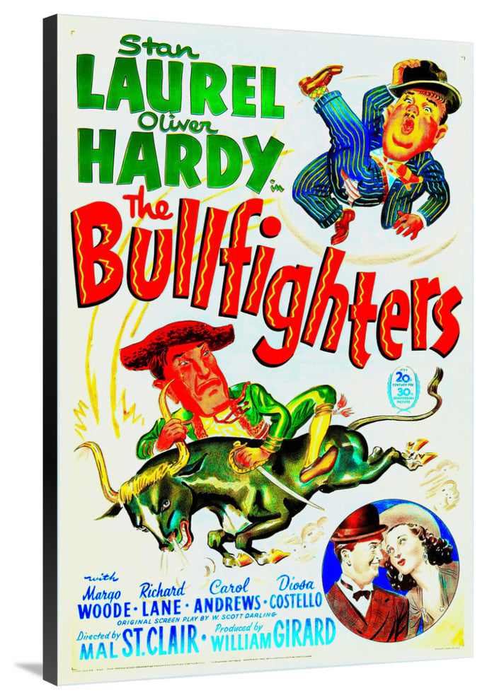 Laurel and Hardy, The Bullfighters, 1945, 26x40