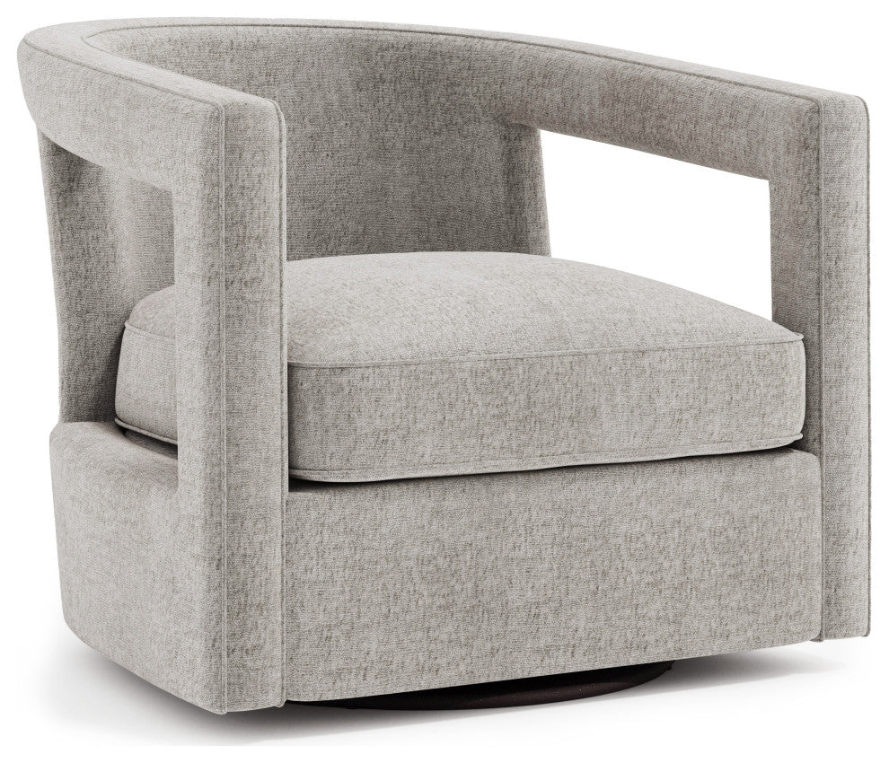Bernhardt Alana Fabric Swivel Chair