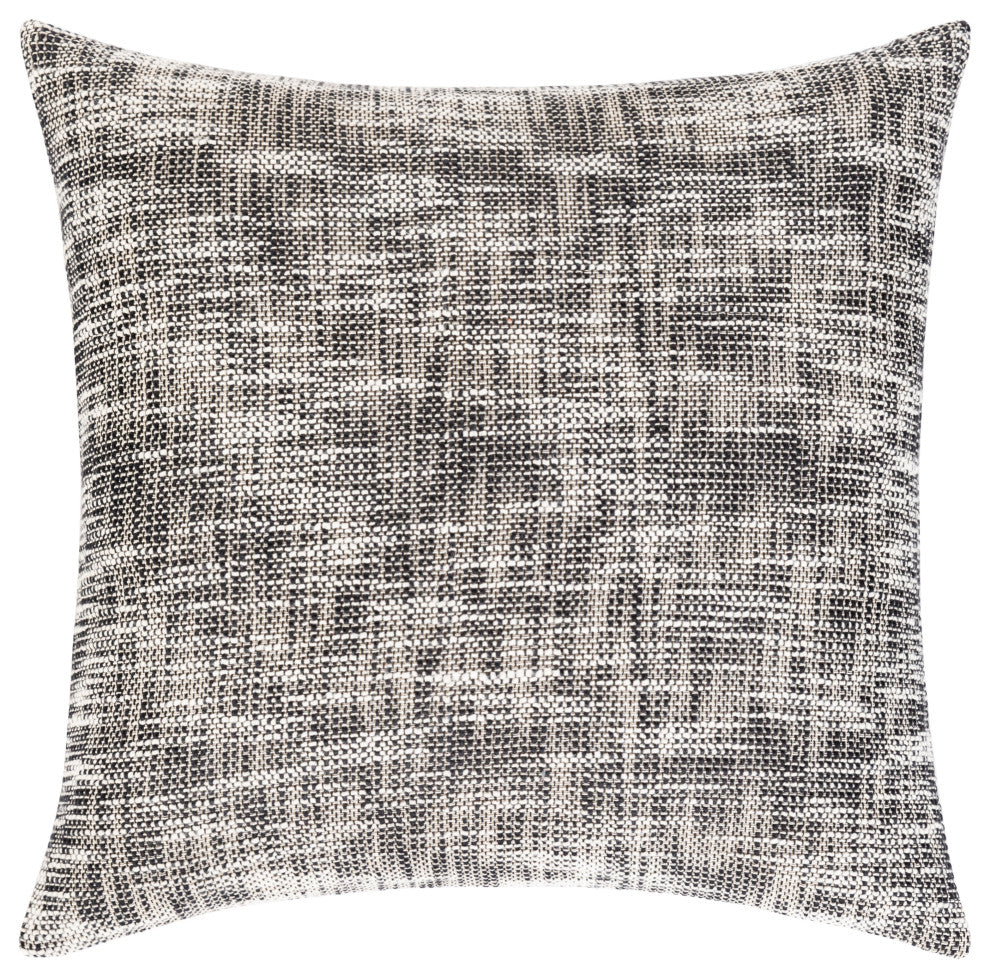 Surya Suri USR-001 18"x18" Pillow Cover, Beige/Black