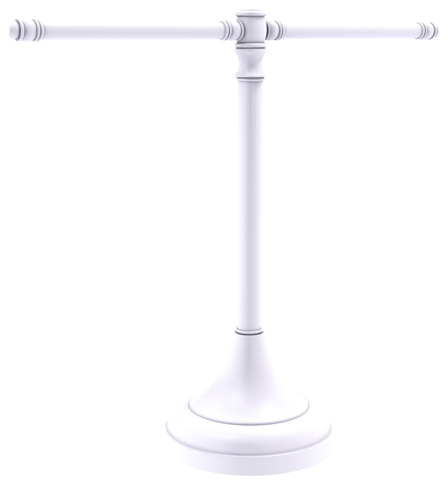 Carolina Guest Towel Stand, Matte White