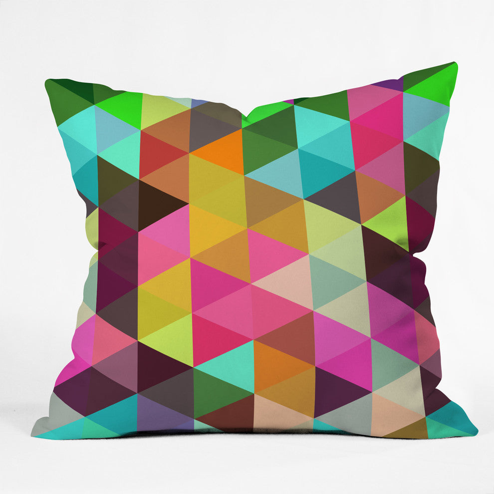 Three Of The Possessed Modele 8 Outdoor Throw Pillow