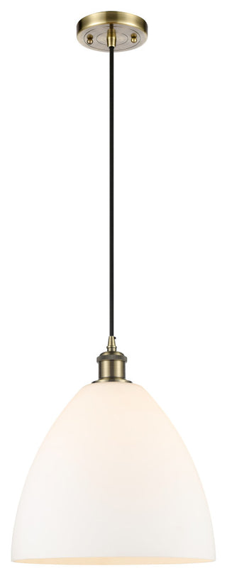 Innovations 516-1P-AB-GBD-121 1 Light Mini Pendant, Antique Brass