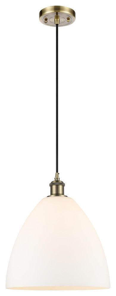 Innovations 516-1P-AB-GBD-121 1 Light Mini Pendant, Antique Brass