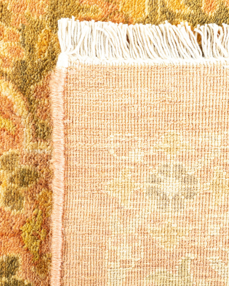 Iris, One-of-a-Kind Hand-Knotted Area Rug Brown, 8'1"x9'10"