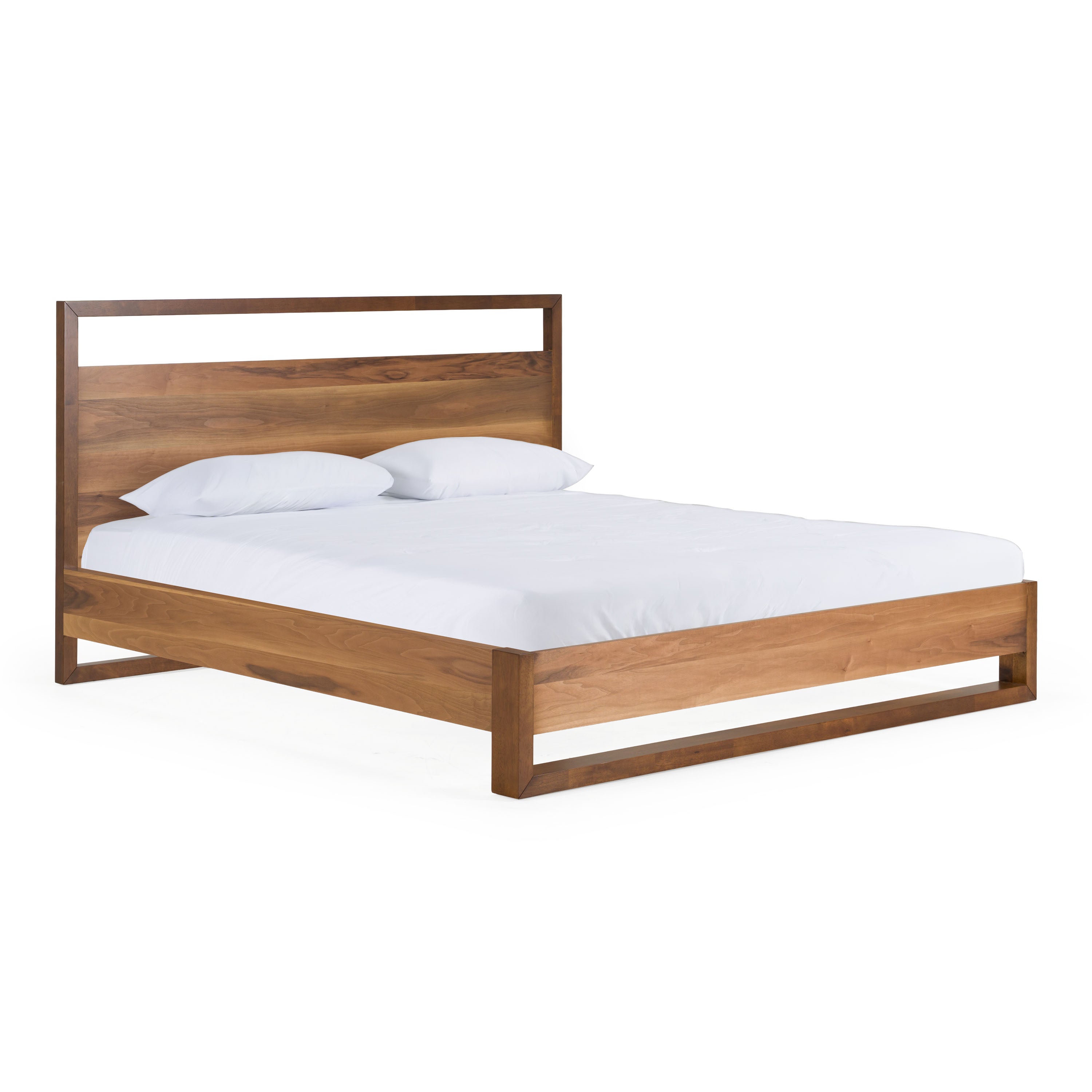 Nova Domus Berlin Modern Walnut Bed, Queen