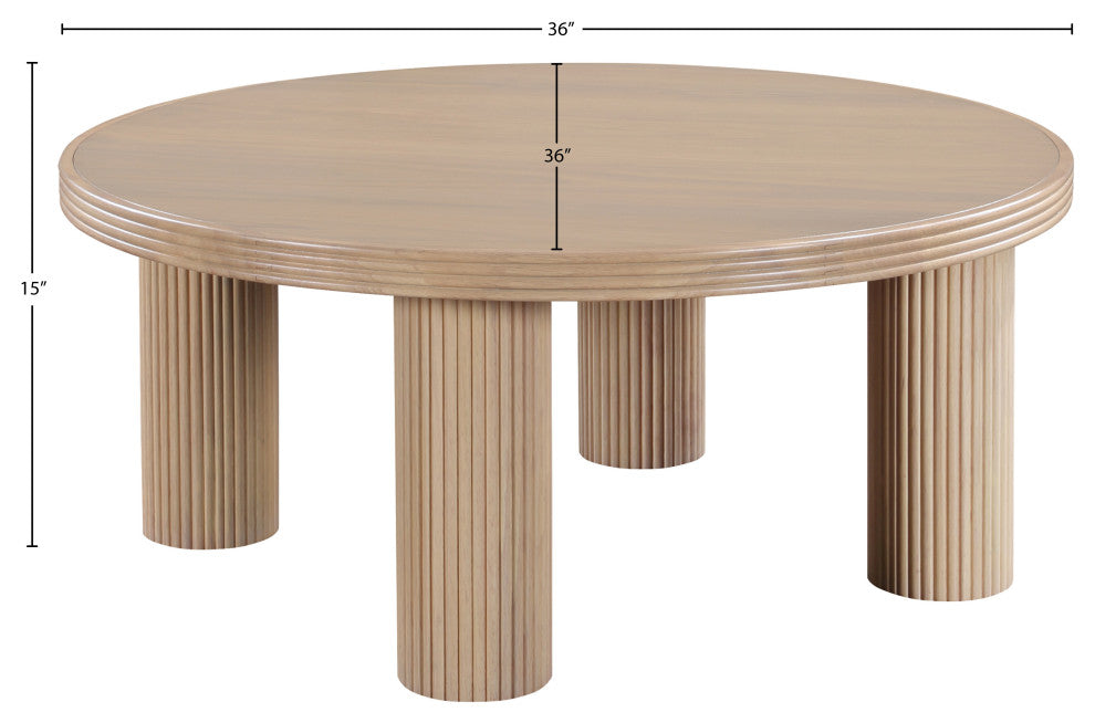 Hayden Coffee Table, Natural