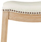 Elmo KD Counter Stool, Borneo Bone, Faux Leather