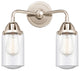 288-2W-PN-G314-LED 2 Light 12.5" Bath Vanity Light, Polished Nickel