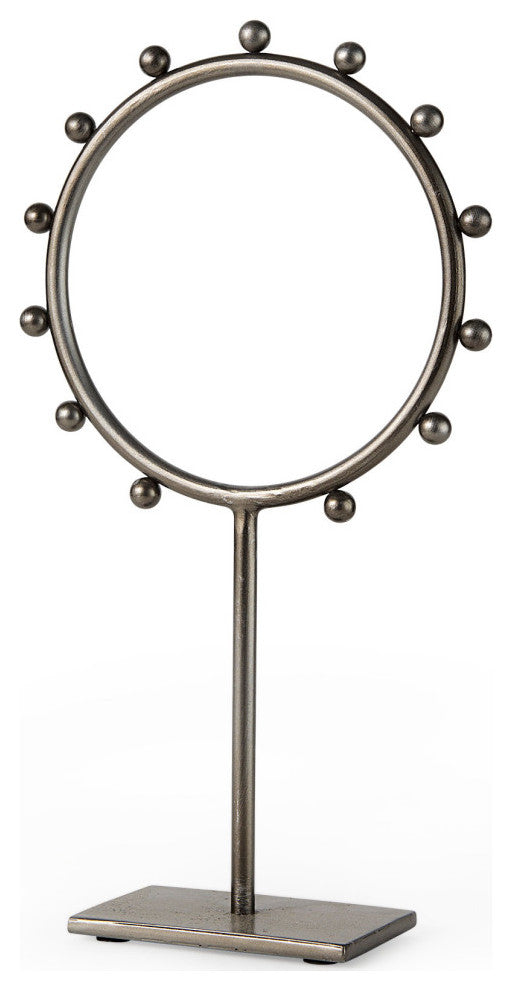 Elio 8.3Lx3.0Wx15.0H Large Studded Hoop Object