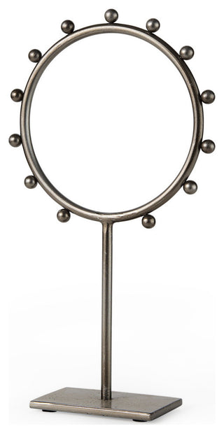 Elio 8.3Lx3.0Wx15.0H Large Studded Hoop Object