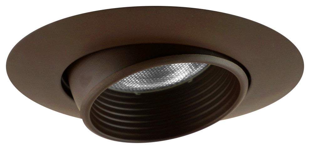 NICOR 6-inch Recessed Baffle Cone Trim in White, Oil-Rubbed Bronze