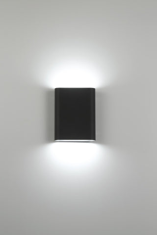 Lux, Bi-Directional Wall Sconce, 120V, Black