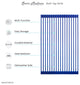 Swiss Madison 20" x 12" Kitchen Sink Grid, Navy Blue