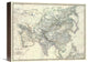 "Asia, 1861" Stretched Canvas Giclee by Alexander Keith Johnston, 16"x12"