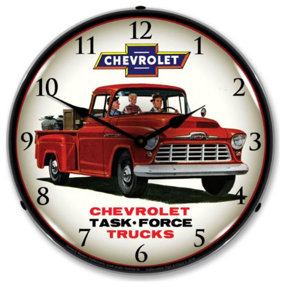 GM1802837 1956 Chevrolet Truck Clock