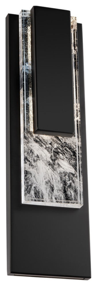 Vail LED Outdoor Wall Sconce in Black