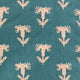 Plutus Blue Growth Motif Luxury Throw Pillow, 12"x20"