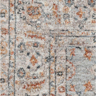 Manor Sarouk Area Rug - Silver, 3'x4'11"