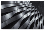 Jeroen Van De 'Waving Silver' Canvas Art, 47"x30"