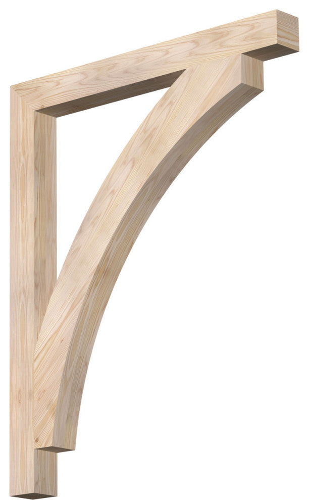 Thorton Block Smooth Bracket, Douglas Fir
