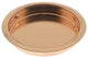Genuine Solid Brass Round Flush Pull, Bright Copper