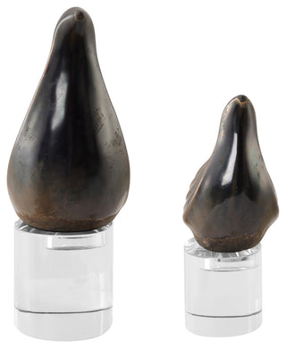Uttermost Nesting Bird Gray Sculptures, Set of 2