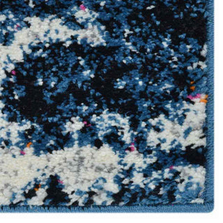 MACHINE MADE HEATSET POLYPROPYLENE AREA RUGS -Orange Color,Floral Design, [Rectangle] 5'x8'