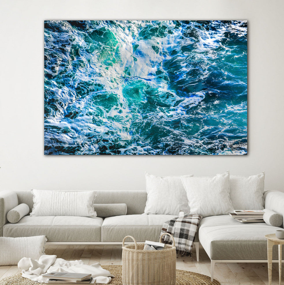 Lyrical Embrace - 72 x 48 by Lynne Douglas