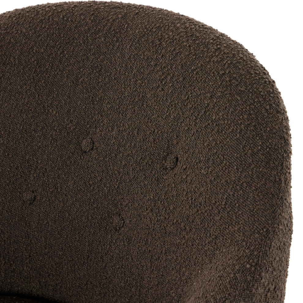 Marnie Chaise Lounge Knoll Mink, Aged Sienna