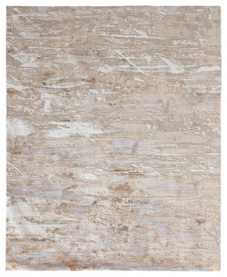 Corben R39G5 Transitional/Industrial/Casual Rug, Beige/Gray, 3'x5'