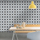 Kotoubia Handmade Cement Tile, Gray/Black, Sample