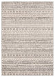 Surya Sunderland SUN-2304 5'3"x7'3" Rug, Medium Gray/White