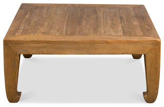 Modern Asian-Style Square Coffee Table