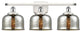 Innovations 916-3W-WPC-G78-LED 3-Light Vanity Light, White, Polished Chrome