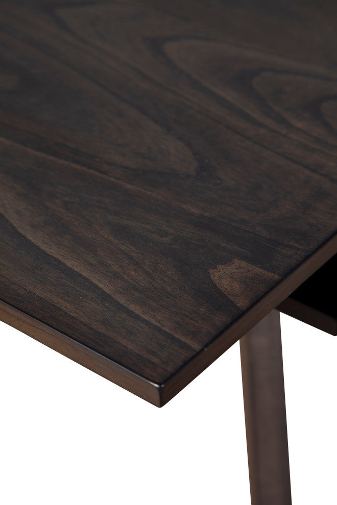 Lennox Rectangular Extension Dining Table, Dark Tobacco