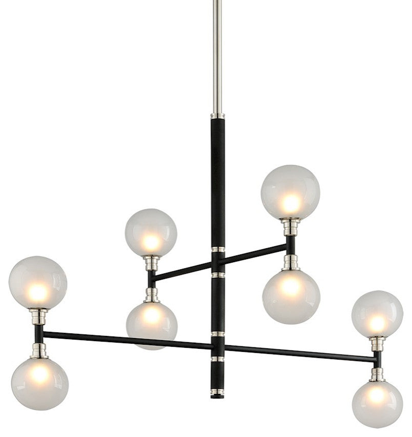 Troy F4825, Andromeda 8 Light Chandelier 2 Tier
