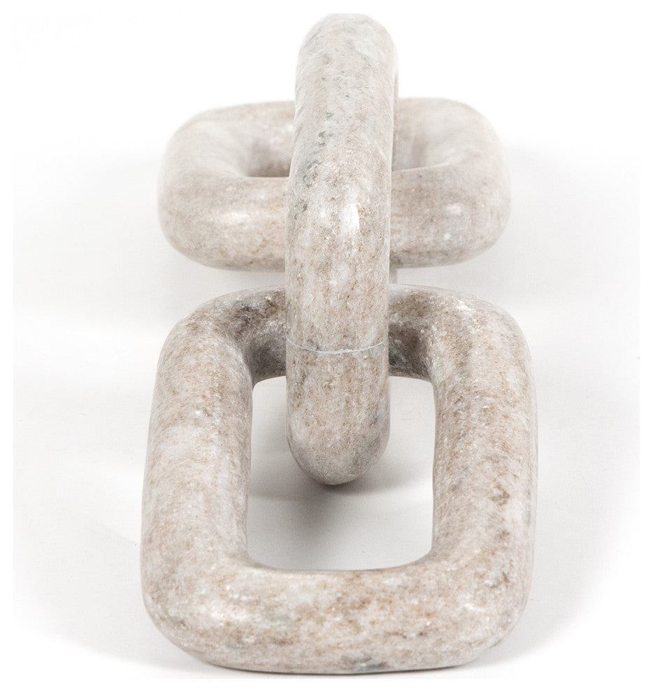 Marble Chain-Creamy Taupe Marble