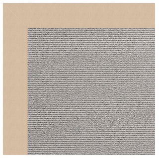 Zoe Platinum Sisal Tufted Area Rug, Ecru, 3'x5'