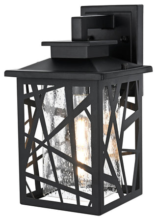 Home Living 7" Outdoor Wall Sconce, Black