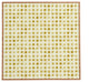 Leah Flores Gold Confetti Framed Wall Art, Medium