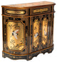 Gold Lacquer Cabinet Cranes