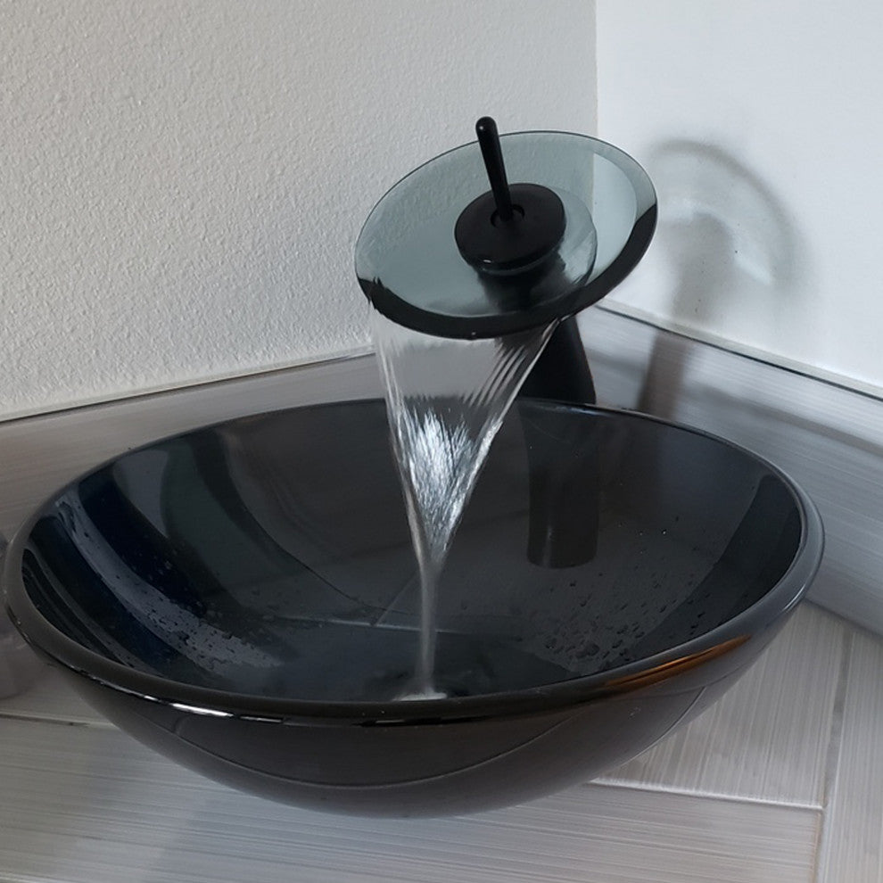 Nera Glass Vessel Sink