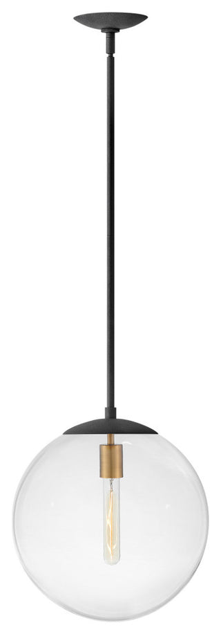 Hinkley Lighting 3744 Warby 1 Light 14"W Pendant - Aged Zinc