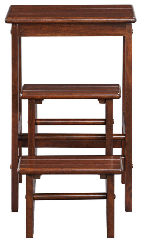 24" Step Stool, Cappuccino