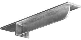 3"W x 16"D x 2"H Heaton Hidden Support Bracket with 12" Support Depth, Steel