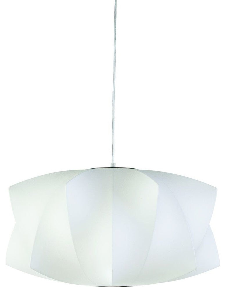 Nuevo Living Lex Lighting Pendant, White Acrylic Polymer, Large, Default Title